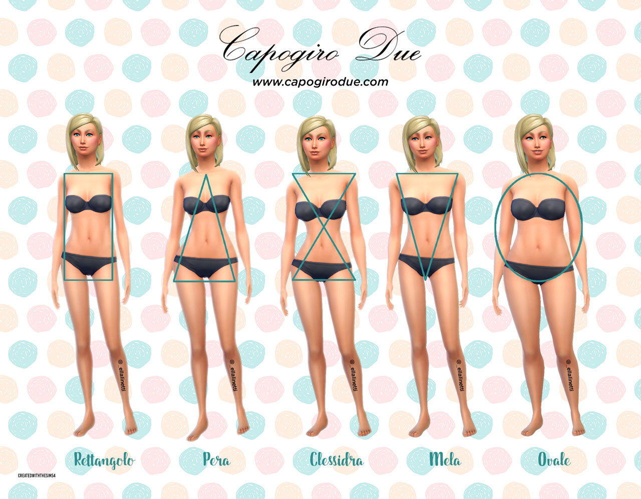Le 5 forme body shape